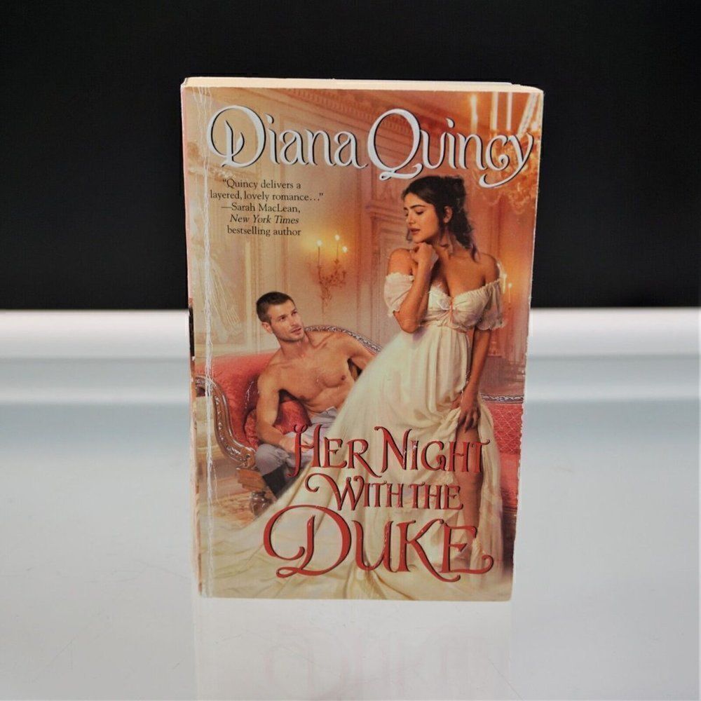 Her Night with the Duke By Diana Quincy 2020 Avon Books Mass Market Paperback